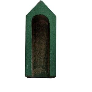 Miniatures, collectibles, wooden soldiers guard shack no box